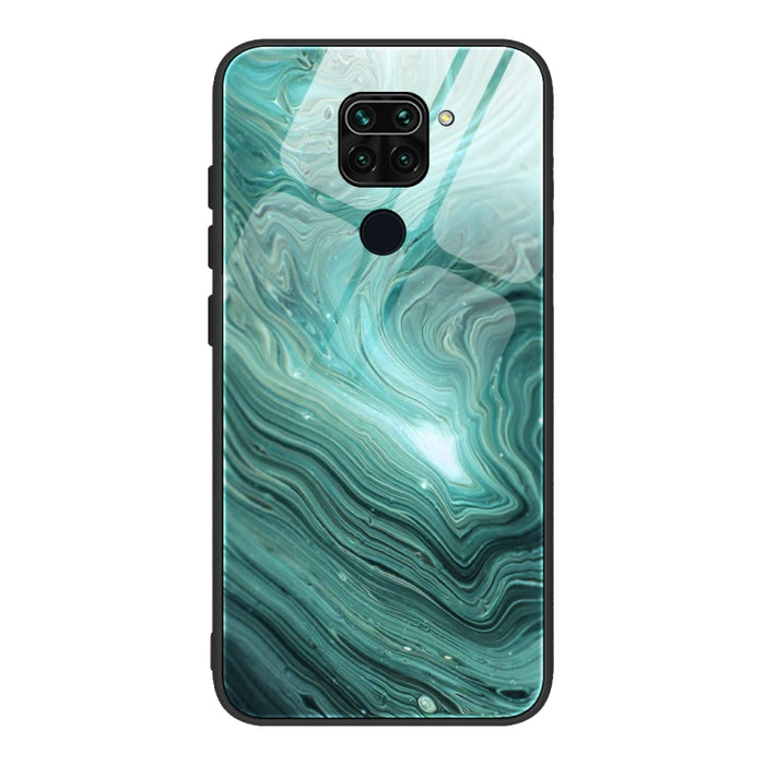 Estuche protector de vidrio con patrón de mármol, For Xiaomi Mi Note 10, For Xiaomi Mi CC9 / A3 Lite, For Xiaomi Redmi 9A, For Xiaomi Redmi K20 / K20 Pro / Mi 9T, For Xiaomi Redmi Note 9, For Xiaomi Redmi Note 9S / Note 9 Pro, For Xiaomi Redmi Note 8 P...