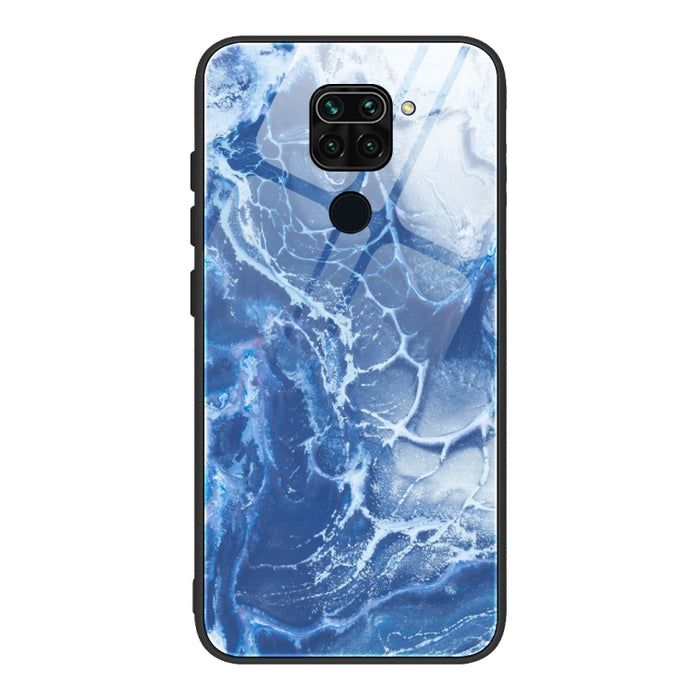 Estuche protector de vidrio con patrón de mármol, For Xiaomi Mi Note 10, For Xiaomi Mi CC9 / A3 Lite, For Xiaomi Redmi 9A, For Xiaomi Redmi K20 / K20 Pro / Mi 9T, For Xiaomi Redmi Note 9, For Xiaomi Redmi Note 9S / Note 9 Pro, For Xiaomi Redmi Note 8 P...