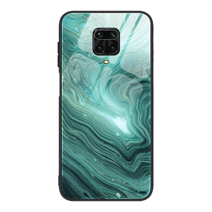Estuche protector de vidrio con patrón de mármol, For Xiaomi Mi Note 10, For Xiaomi Mi CC9 / A3 Lite, For Xiaomi Redmi 9A, For Xiaomi Redmi K20 / K20 Pro / Mi 9T, For Xiaomi Redmi Note 9, For Xiaomi Redmi Note 9S / Note 9 Pro, For Xiaomi Redmi Note 8 P...