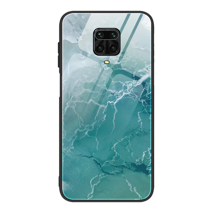 Estuche protector de vidrio con patrón de mármol, For Xiaomi Mi Note 10, For Xiaomi Mi CC9 / A3 Lite, For Xiaomi Redmi 9A, For Xiaomi Redmi K20 / K20 Pro / Mi 9T, For Xiaomi Redmi Note 9, For Xiaomi Redmi Note 9S / Note 9 Pro, For Xiaomi Redmi Note 8 P...