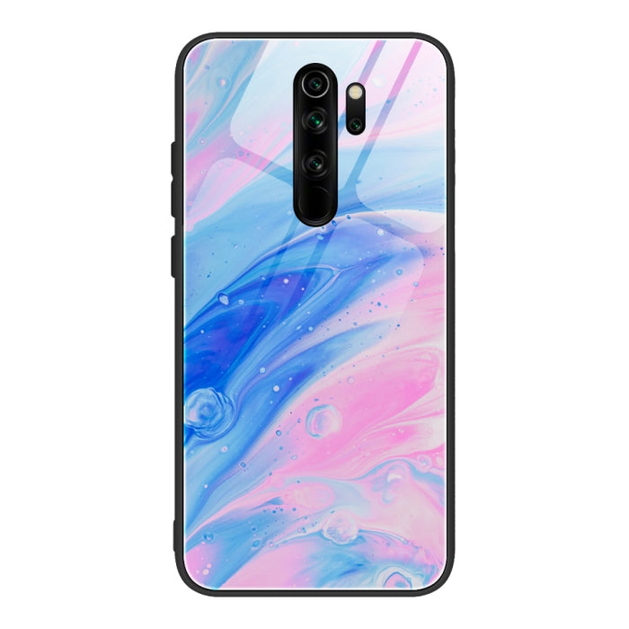 Estuche protector de vidrio con patrón de mármol, For Xiaomi Mi Note 10, For Xiaomi Mi CC9 / A3 Lite, For Xiaomi Redmi 9A, For Xiaomi Redmi K20 / K20 Pro / Mi 9T, For Xiaomi Redmi Note 9, For Xiaomi Redmi Note 9S / Note 9 Pro, For Xiaomi Redmi Note 8 P...