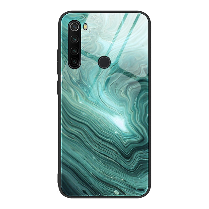 Estuche protector de vidrio con patrón de mármol, For Xiaomi Mi Note 10, For Xiaomi Mi CC9 / A3 Lite, For Xiaomi Redmi 9A, For Xiaomi Redmi K20 / K20 Pro / Mi 9T, For Xiaomi Redmi Note 9, For Xiaomi Redmi Note 9S / Note 9 Pro, For Xiaomi Redmi Note 8 P...