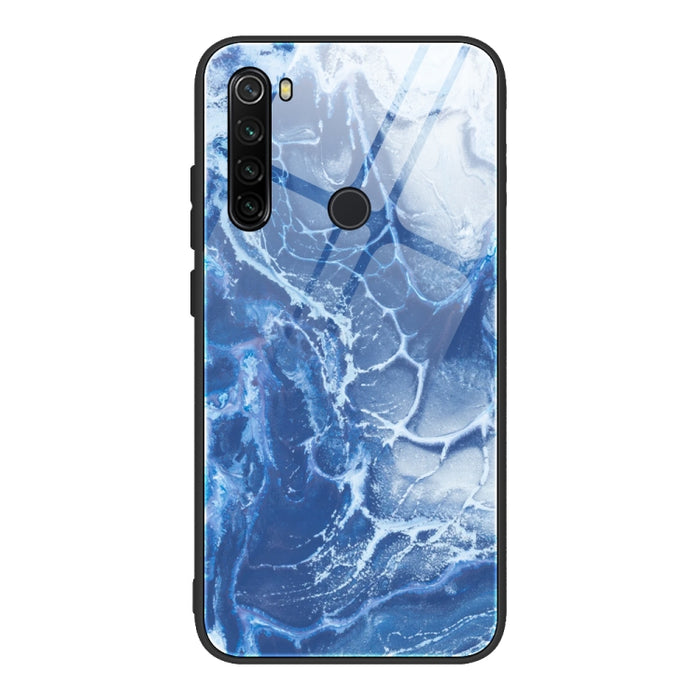 Estuche protector de vidrio con patrón de mármol, For Xiaomi Mi Note 10, For Xiaomi Mi CC9 / A3 Lite, For Xiaomi Redmi 9A, For Xiaomi Redmi K20 / K20 Pro / Mi 9T, For Xiaomi Redmi Note 9, For Xiaomi Redmi Note 9S / Note 9 Pro, For Xiaomi Redmi Note 8 P...