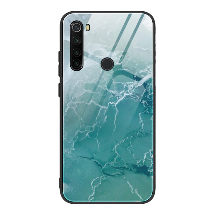 Estuche protector de vidrio con patrón de mármol, For Xiaomi Mi Note 10, For Xiaomi Mi CC9 / A3 Lite, For Xiaomi Redmi 9A, For Xiaomi Redmi K20 / K20 Pro / Mi 9T, For Xiaomi Redmi Note 9, For Xiaomi Redmi Note 9S / Note 9 Pro, For Xiaomi Redmi Note 8 P...