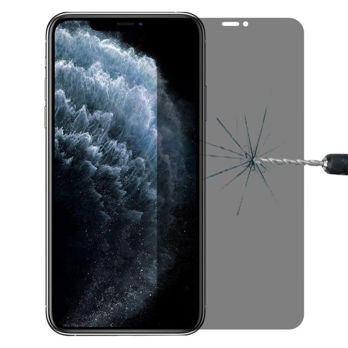 9H 3D HD Anti-glare Fine Hole Full Screen Tempered Glass Film, For iPhone 11 Pro Max / XS Max