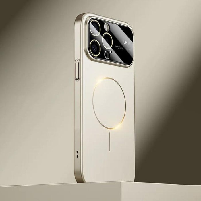 Kalebol Large Window MagSafe Frosted PC Phone Case, For iPhone 13 Pro Max, For iPhone 13 Pro, For iPhone 13