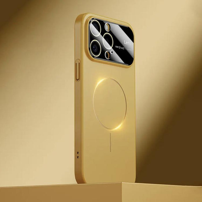 Kalebol Large Window MagSafe Frosted PC Phone Case, For iPhone 13 Pro Max, For iPhone 13 Pro, For iPhone 13