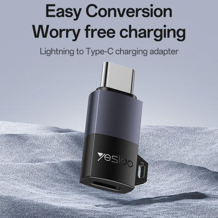 Yesido GS28 8 Pin Female to Type-C Male 60W Charging Adapter, GS28