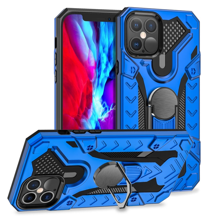 Iron Knight Series 2 en 1 PC + Funda de teléfono TPU con soporte para anillo