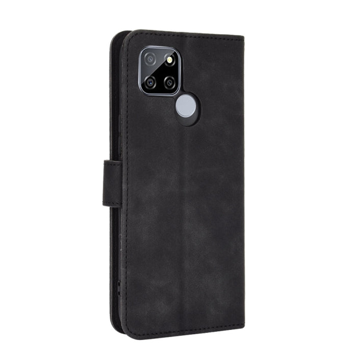 Funda de piel sintética con textura de piel de becerro con tapa horizontal y hebilla magnética con soporte, ranuras para tarjetas y cartera, For OPPO Realme V3, For OPPO Realme X7, For Samsung Galaxy A42 5G, For Vivo Y20 / Y20i (Indian)                ...