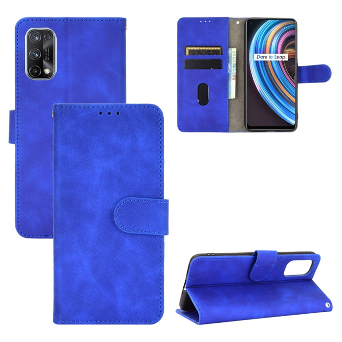 Funda de piel sintética con textura de piel de becerro con tapa horizontal y hebilla magnética con soporte, ranuras para tarjetas y cartera, For OPPO Realme V3, For OPPO Realme X7, For Samsung Galaxy A42 5G, For Vivo Y20 / Y20i (Indian)                ...