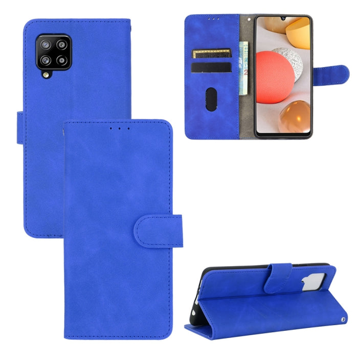 Funda de piel sintética con textura de piel de becerro con tapa horizontal y hebilla magnética con soporte, ranuras para tarjetas y cartera, For OPPO Realme V3, For OPPO Realme X7, For Samsung Galaxy A42 5G, For Vivo Y20 / Y20i (Indian)                ...