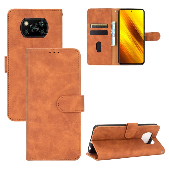 Funda de piel sintética con textura de piel de becerro con tapa horizontal y hebilla magnética con soporte, ranuras para tarjetas y cartera, For OPPO Realme V3, For OPPO Realme X7, For Samsung Galaxy A42 5G, For Vivo Y20 / Y20i (Indian)                ...