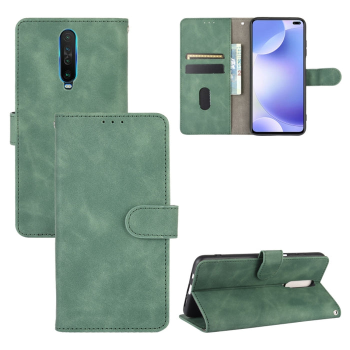 Funda de piel sintética con textura de piel de becerro con tapa horizontal y hebilla magnética con soporte, ranuras para tarjetas y cartera, For OPPO Realme V3, For OPPO Realme X7, For Samsung Galaxy A42 5G, For Vivo Y20 / Y20i (Indian)                ...
