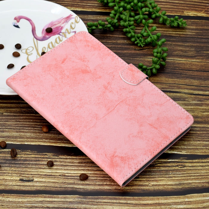 Estuche de cuero con textura de tela estilo mármol con soporte y ranura para tarjeta y ranura para bolígrafo y tira antideslizante