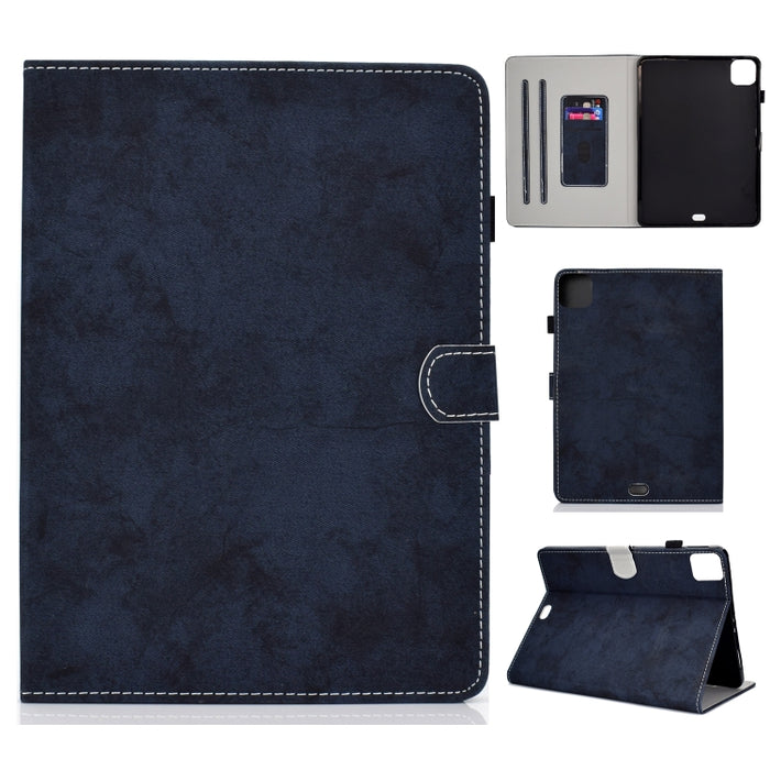 Estuche de cuero con textura de tela estilo mármol con soporte y ranura para tarjeta y ranura para bolígrafo y tira antideslizante