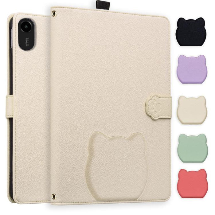 Funda para tablet de piel de lichi con tacto de piel de gato, For Xiaomi Redmi Pad 2 SE 9.7 2026, For Xiaomi Pad 8 / 8 Pro 7 / 7 Pro, For Xiaomi Redmi Pad 2 Pro / Pro / Poco Pad, For Xiaomi Redmi K Pad, For Xiaomi Redmi Pad 2, For Xiaomi Redmi Pad SE 8.7