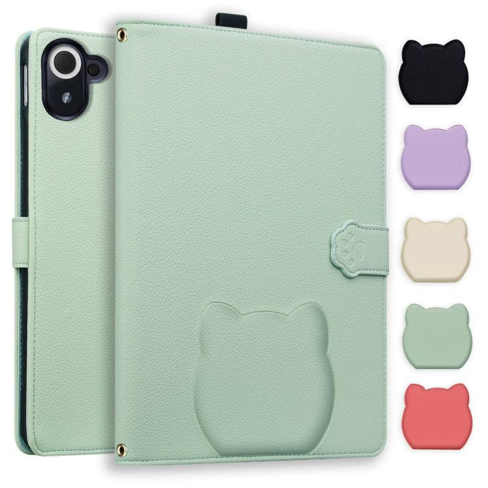Funda para tablet de piel de lichi con tacto de piel de gato, For Xiaomi Redmi Pad 2 SE 9.7 2026, For Xiaomi Pad 8 / 8 Pro 7 / 7 Pro, For Xiaomi Redmi Pad 2 Pro / Pro / Poco Pad, For Xiaomi Redmi K Pad, For Xiaomi Redmi Pad 2, For Xiaomi Redmi Pad SE 8.7