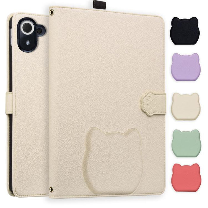 Funda para tablet de piel de lichi con tacto de piel de gato, For Xiaomi Redmi Pad 2 SE 9.7 2026, For Xiaomi Pad 8 / 8 Pro 7 / 7 Pro, For Xiaomi Redmi Pad 2 Pro / Pro / Poco Pad, For Xiaomi Redmi K Pad, For Xiaomi Redmi Pad 2, For Xiaomi Redmi Pad SE 8.7