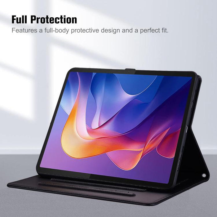 Funda para tablet de piel de lichi con tacto de piel de gato, For Xiaomi Redmi Pad 2 SE 9.7 2026, For Xiaomi Pad 8 / 8 Pro 7 / 7 Pro, For Xiaomi Redmi Pad 2 Pro / Pro / Poco Pad, For Xiaomi Redmi K Pad, For Xiaomi Redmi Pad 2, For Xiaomi Redmi Pad SE 8.7