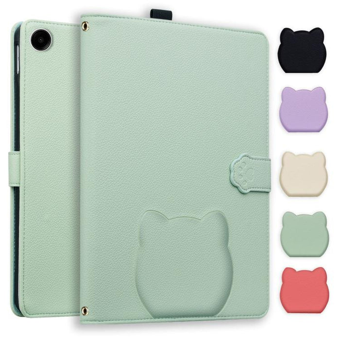 Funda para tablet de piel de lichi con tacto de piel de gato, For Xiaomi Redmi Pad 2 SE 9.7 2026, For Xiaomi Pad 8 / 8 Pro 7 / 7 Pro, For Xiaomi Redmi Pad 2 Pro / Pro / Poco Pad, For Xiaomi Redmi K Pad, For Xiaomi Redmi Pad 2, For Xiaomi Redmi Pad SE 8.7