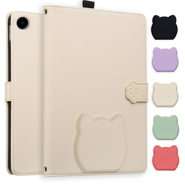 Funda para tablet de piel de lichi con tacto de piel de gato, For Xiaomi Redmi Pad 2 SE 9.7 2026, For Xiaomi Pad 8 / 8 Pro 7 / 7 Pro, For Xiaomi Redmi Pad 2 Pro / Pro / Poco Pad, For Xiaomi Redmi K Pad, For Xiaomi Redmi Pad 2, For Xiaomi Redmi Pad SE 8.7