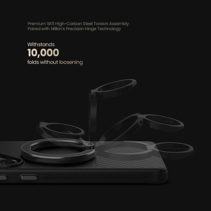 NILLKIN NKL13 FiberSnap 360 Degree Rotating Double-Sided Magnetic Finger Ring Phone Holder