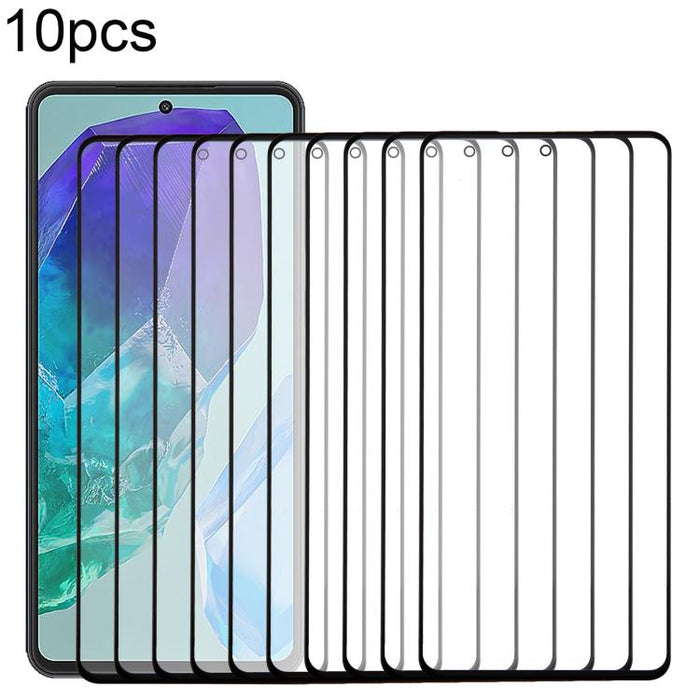 10pcs Front Screen Outer Glass Lens with OCA Optically Clear Adhesive