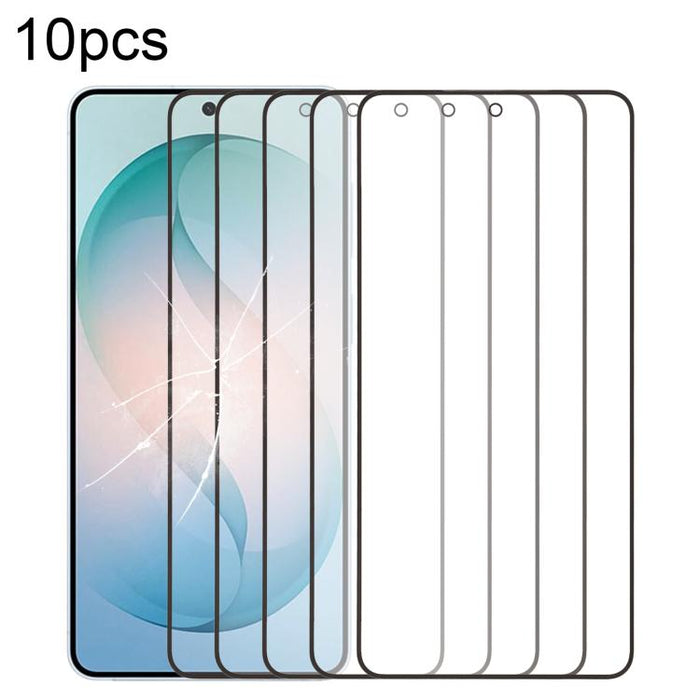 10pcs Front Screen Outer Glass Lens with OCA Optically Clear Adhesive