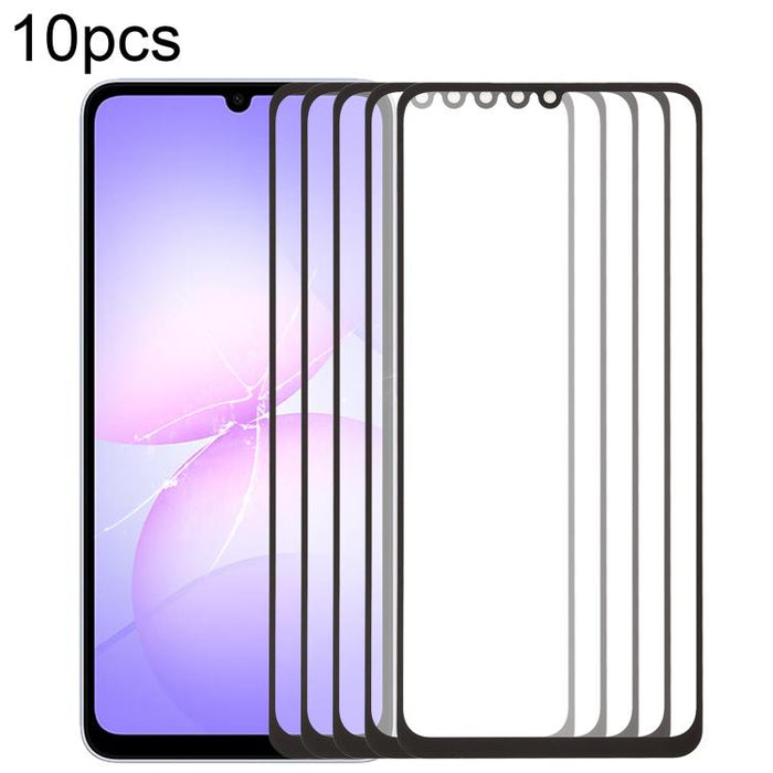 10pcs Front Screen Outer Glass Lens with OCA Optically Clear Adhesive