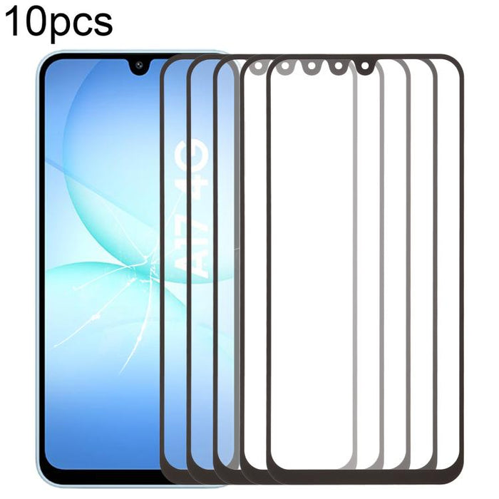 10pcs Front Screen Outer Glass Lens with OCA Optically Clear Adhesive
