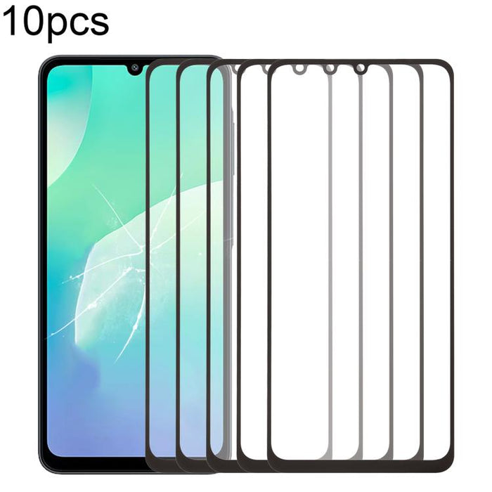 10pcs Front Screen Outer Glass Lens with OCA Optically Clear Adhesive