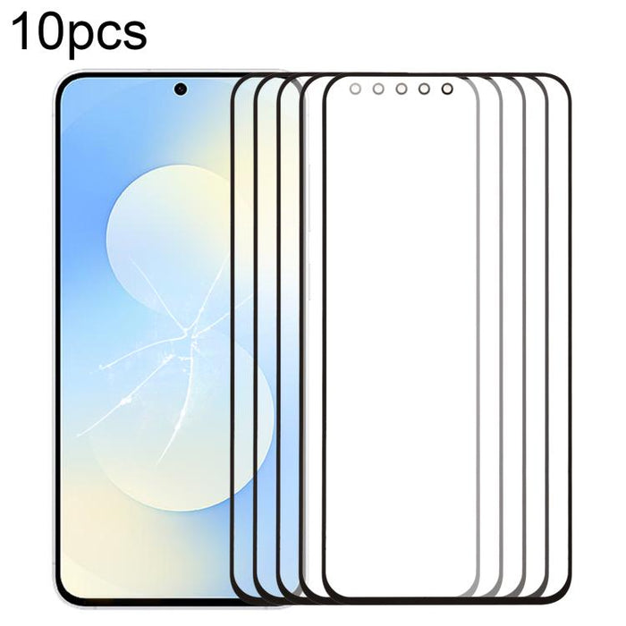 10pcs Front Screen Outer Glass Lens with OCA Optically Clear Adhesive