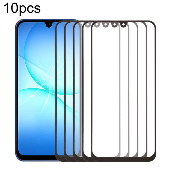 10pcs Front Screen Outer Glass Lens with OCA Optically Clear Adhesive