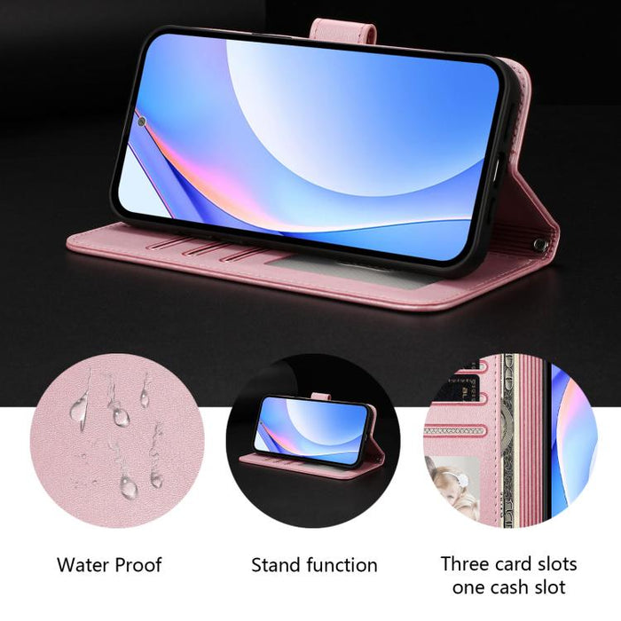 Funda de cuero RFID para teléfono con relieve de panda y cordón, For Xiaomi Poco M4 Pro 4G, For Xiaomi Poco X4 Pro 5G