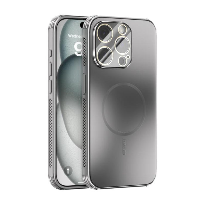 ABEEL Heat Dissipation Frosted MagSafe Phone Case with Lens Film, For iPhone 14 Pro Max, For iPhone 13 Pro Max, For iPhone 13 Pro, For iPhone 13