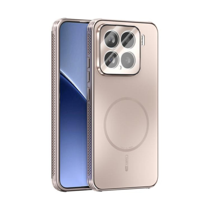 Funda para teléfono MagSafe ABEEL con disipación de calor y acabado mate, con protector de lente., For Xiaomi 17 Ultra, For Xiaomi 15S Pro, For Xiaomi 15 Ultra, For Xiaomi 15 Pro, For Xiaomi 15