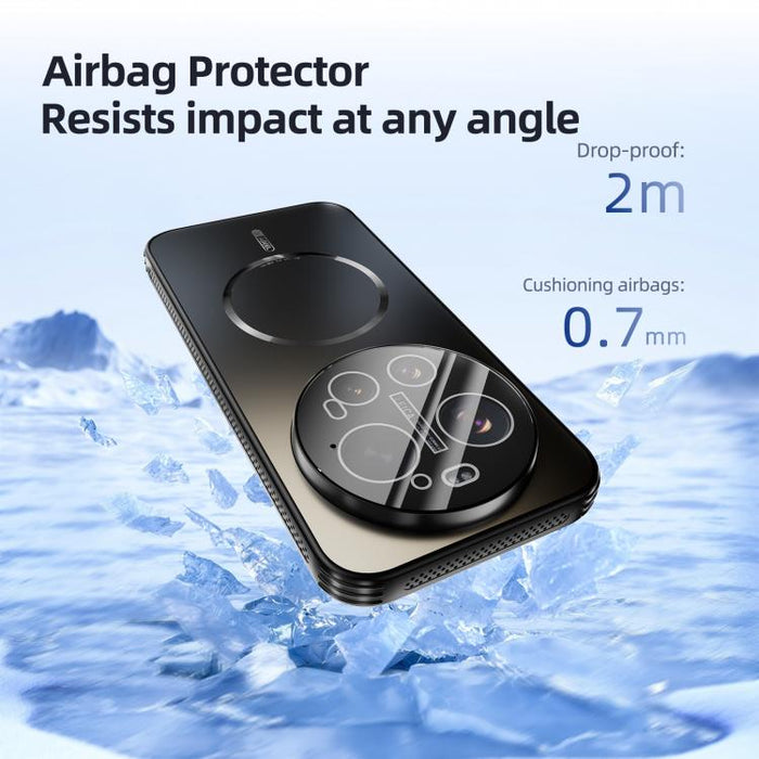 Funda para teléfono MagSafe ABEEL con disipación de calor y acabado mate, con protector de lente., For Xiaomi 17 Ultra, For Xiaomi 15S Pro, For Xiaomi 15 Ultra, For Xiaomi 15 Pro, For Xiaomi 15