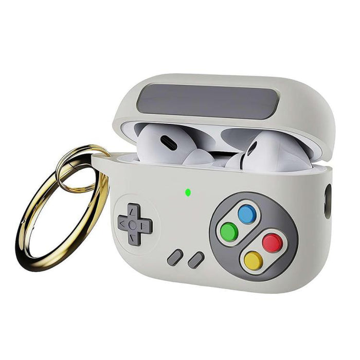 Retro Game Console Style Earphone Silicone Protective Case, For AirPods Pro 3, For AirPods 4, For AirPods Pro 2, For AirPods Pro