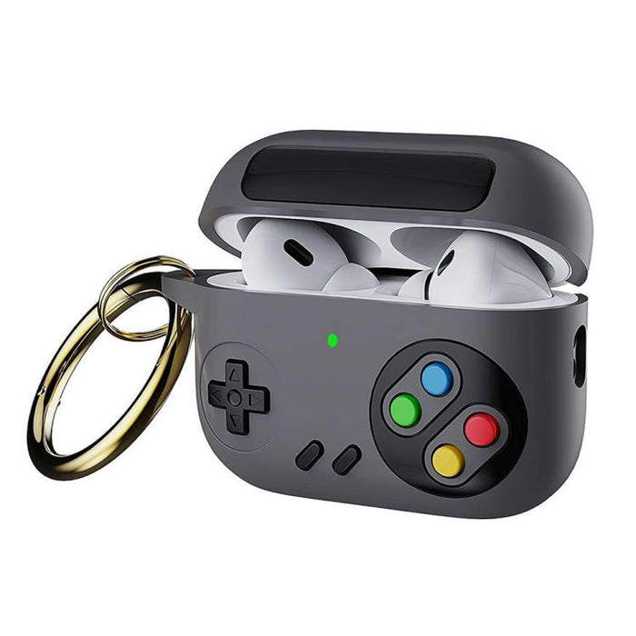 Retro Game Console Style Earphone Silicone Protective Case, For AirPods Pro 3, For AirPods 4, For AirPods Pro 2, For AirPods Pro