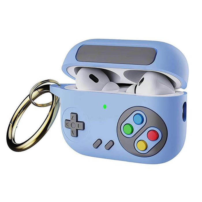 Retro Game Console Style Earphone Silicone Protective Case, For AirPods Pro 3, For AirPods 4, For AirPods Pro 2, For AirPods Pro