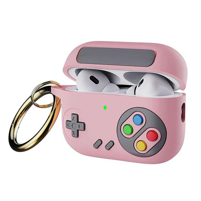 Retro Game Console Style Earphone Silicone Protective Case, For AirPods Pro 3, For AirPods 4, For AirPods Pro 2, For AirPods Pro