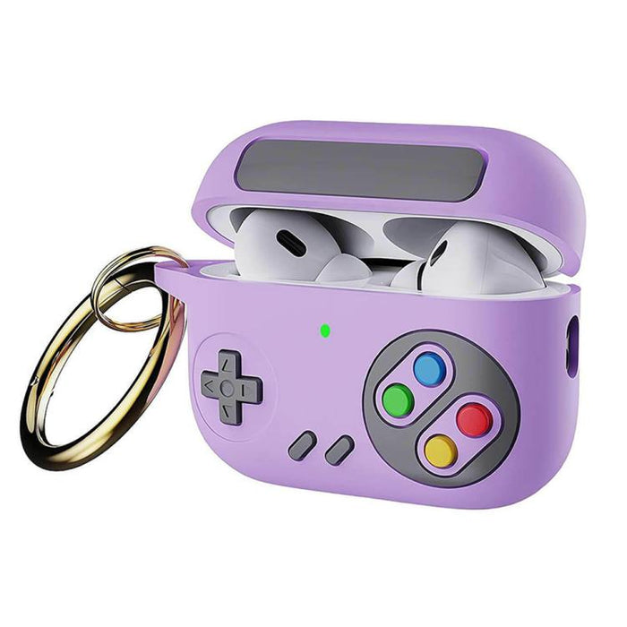 Retro Game Console Style Earphone Silicone Protective Case, For AirPods Pro 3, For AirPods 4, For AirPods Pro 2, For AirPods Pro