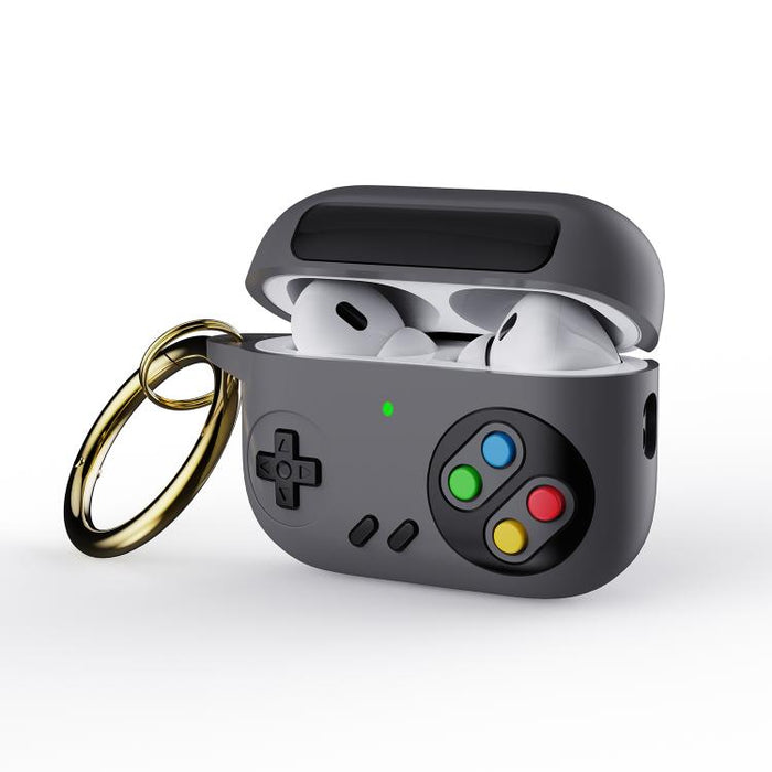 Retro Game Console Style Earphone Silicone Protective Case, For AirPods Pro 3, For AirPods 4, For AirPods Pro 2, For AirPods Pro