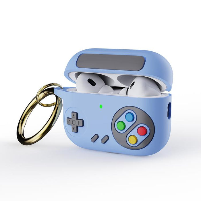 Retro Game Console Style Earphone Silicone Protective Case, For AirPods Pro 3, For AirPods 4, For AirPods Pro 2, For AirPods Pro