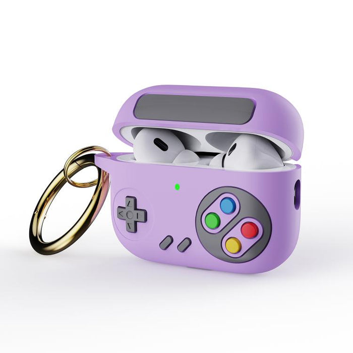 Retro Game Console Style Earphone Silicone Protective Case, For AirPods Pro 3, For AirPods 4, For AirPods Pro 2, For AirPods Pro