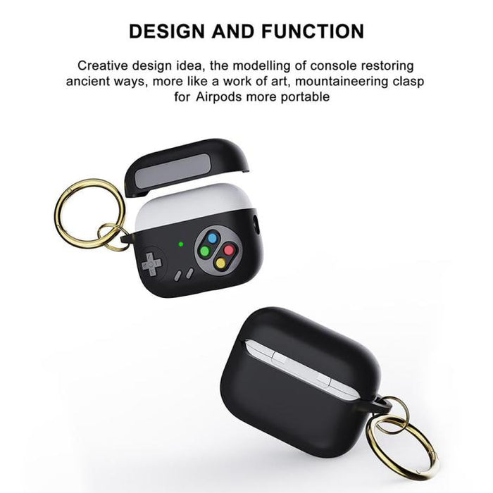 Retro Game Console Style Earphone Silicone Protective Case, For AirPods Pro 3, For AirPods 4, For AirPods Pro 2, For AirPods Pro
