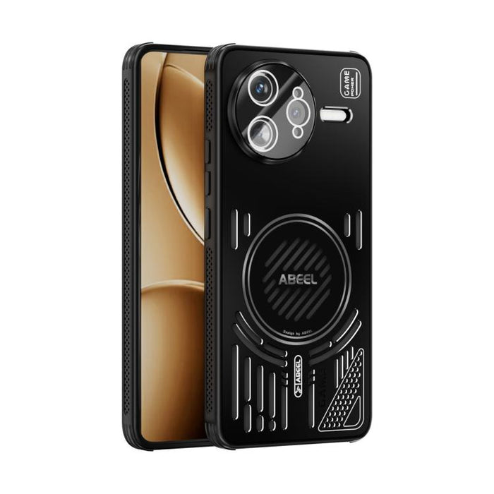 Funda para teléfono ABEEL Ice Fox Series MagSafe con disipador de calor y sistema de refrigeración, For Redmi K90 Pro Max/Poco F8 Ultra, For Redmi K90/Poco F8 Pro, For Redmi K80 Pro, For Redmi K80