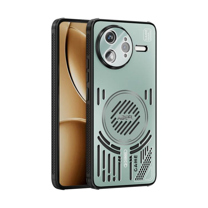 Funda para teléfono ABEEL Ice Fox Series MagSafe con disipador de calor y sistema de refrigeración, For Redmi K90 Pro Max/Poco F8 Ultra, For Redmi K90/Poco F8 Pro, For Redmi K80 Pro, For Redmi K80