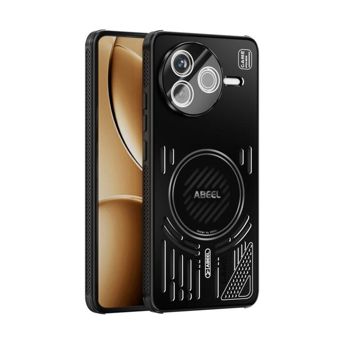 Funda para teléfono ABEEL Ice Fox Series MagSafe con disipador de calor y sistema de refrigeración, For Redmi K90 Pro Max/Poco F8 Ultra, For Redmi K90/Poco F8 Pro, For Redmi K80 Pro, For Redmi K80